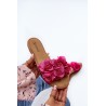 Moteriškos šlepetės su gėlėmis Fuchsia Eelfan - CK285P FUSHIA
