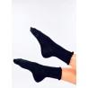 Moteriškos raštuotos kojinės su gražiu krašteliu WHITT BLACK-2 - KB SK-M-1605