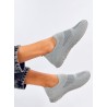 Tamprūs kojinės tipo sportiniai bateliai COLUMS GREY - KB A-1
