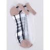 Moteriškos trumpos kojinės su permatoma dalimi, 2 poros, KARTAL MULTI-4 - KB SK-1621-1116