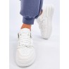 Kasdieninio stiliaus patogūs praktiški batai CLAVELL WHITE - KB BL383P