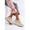 Stilingi moteriški sportinio stiliaus batai HI-POLY SYSTEM Big Star - NN274A105 801 BEŻ