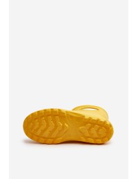 Lengvi kroksų tipo geltoni guminiai batai - 752 YELLOW