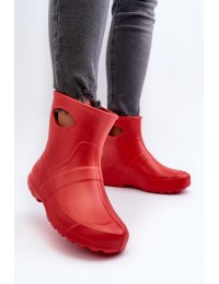 Women's Waterproof Wellington Boots LEMIGO GARDEN 752 Red - 752 RED