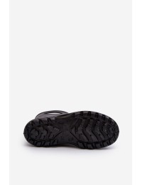 Lengvi kroksų tipo juodi guminiai batai - 752 NERO