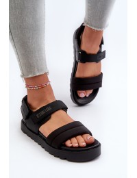 Women's Platform Sandals Big Star NN274750 Black - NN274750