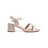 Smėlio spalvos blizgūs moteriški sandalai Sergio Leone - SK-894BE