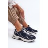 Tamsiai mėlyni moteriški sportiniai batai - 891-4E ALL NAVY