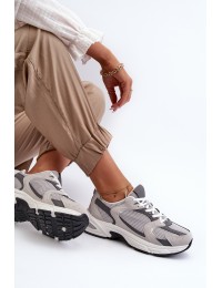 Pilki moteriški sportiniai batai - 891-4B ALL GREY