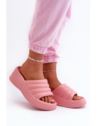 Light Foam Women's Wedge and Platform Sandals Pink Tendrea - DM610 PINK