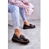Klasikiniai moteriški batai - 23-10839 BLK PT