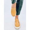 Geltoni stilingi moteriški batai\n DENCH YELLOW - KB VL205P