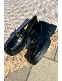 Madingi moteriški loaferiai - GQ8-010 BLACK