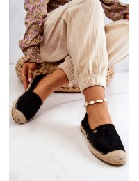 Juodos espadrilės - 22TX35-4592 BLK