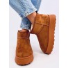 UGG stiliaus trumpi žieminiai batai RODMANS CAMEL - KB JD-2