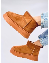 UGG stiliaus trumpi žieminiai batai RODMANS CAMEL - KB JD-2