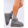 UGG stiliaus trumpi žieminiai batai RODMANS GREY - KB JD-2