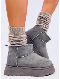 UGG stiliaus trumpi žieminiai batai RODMANS GREY - KB JD-2