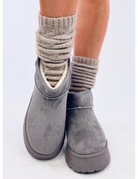 UGG stiliaus trumpi žieminiai batai RODMANS GREY - KB JD-2