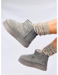 UGG stiliaus trumpi žieminiai batai RODMANS GREY - KB JD-2