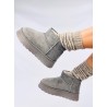 UGG stiliaus trumpi žieminiai batai RODMANS GREY - KB JD-2