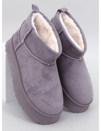 UGG stiliaus trumpi žieminiai batai RODMANS GREY - KB JD-2