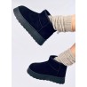 UGG stiliaus trumpi žieminiai batai RODMANS BLACK - KB JD-2