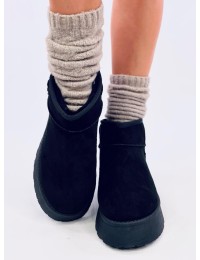 UGG stiliaus trumpi žieminiai batai RODMANS BLACK - KB JD-2