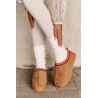 Moteriški UGG stiliaus batai ant platformos - 20219-4B CAMEL