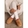 Moteriški UGG stiliaus batai ant platformos - 20219-4B CAMEL