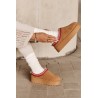 Moteriški UGG stiliaus batai ant platformos - 20219-4B CAMEL