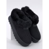 Trumpi UGG stiliaus batai su kailiuku YOGI BLACK - TV_VL245P BLACK