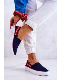 Tamsiai mėlyni bateliai - JJ276009 NAVY/RED