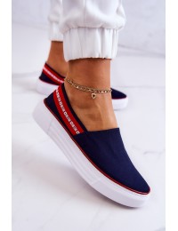 Tamsiai mėlyni bateliai - JJ276009 NAVY/RED