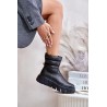 Zazoo 60512 Women's Leather Ankle Boots with Zipper and Felt Lining Black - 60512 V.CZARNY