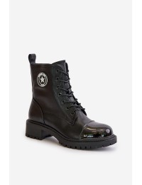 Worker Boots With Zipper Insulated Black Soratta - 089 BLACK