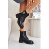 Worker Boots With Zipper Insulated Black Soratta - 089 BLACK