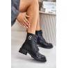 Worker Boots With Zipper Insulated Black Soratta - 089 BLACK