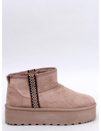 UGG stiliaus žieminiai batai ant platformos WEYAN KHAKI - KB Y-50