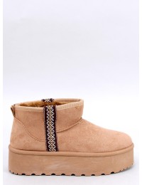 UGG stiliaus žieminiai batai ant platformos WEYAN CAMEL - KB Y-50