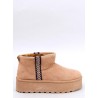 UGG stiliaus žieminiai batai ant platformos WEYAN CAMEL - KB Y-50