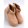 UGG stiliaus žieminiai batai ant platformos WEYAN CAMEL - KB Y-50